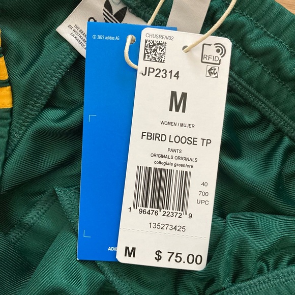 NWT Adidas Originals Adicolor Firebird Loose Track Pants - Picture 2 of 5